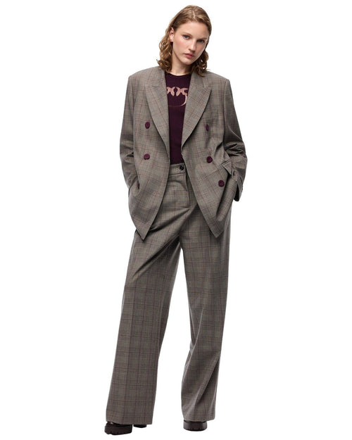 Giacche Donna Pinko - New Guinea Giacca Misto Lana T - Grigio/Marrone