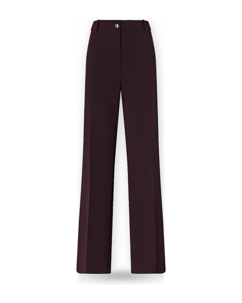Pantaloni Donna Pinko - Petalo Pantalone Fluido - Bordeaux