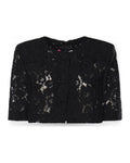 Giacche Donna Pinko - Platano Spencer Pizzo Rebrode - Nero