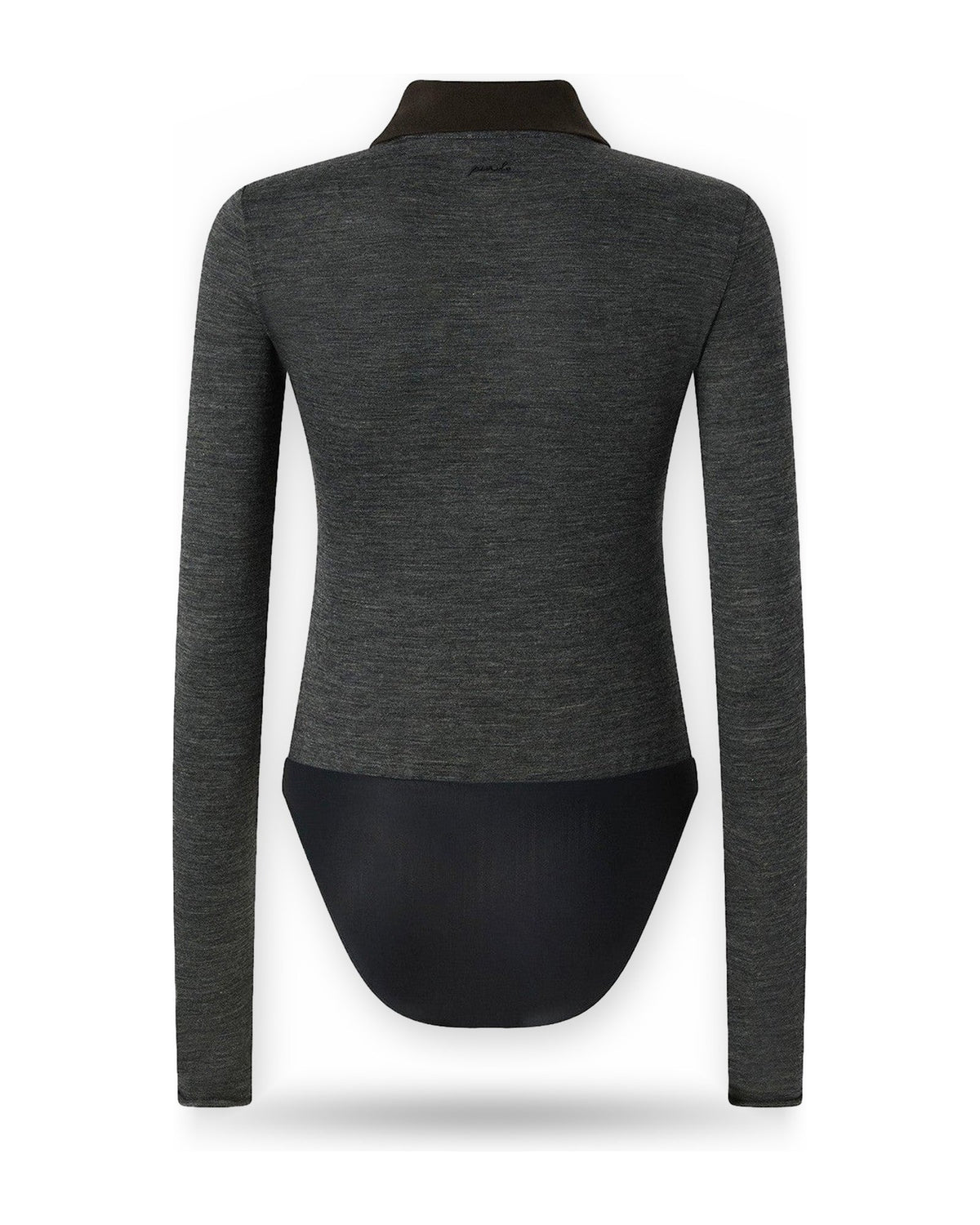 Body Donna Pinko - Rubesco Body Jersey Misto Lana - Grigio