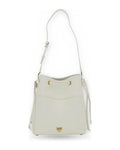 Borse a spalla Donna Pinko - Secchiello Classic Pelle Botta - Bianco