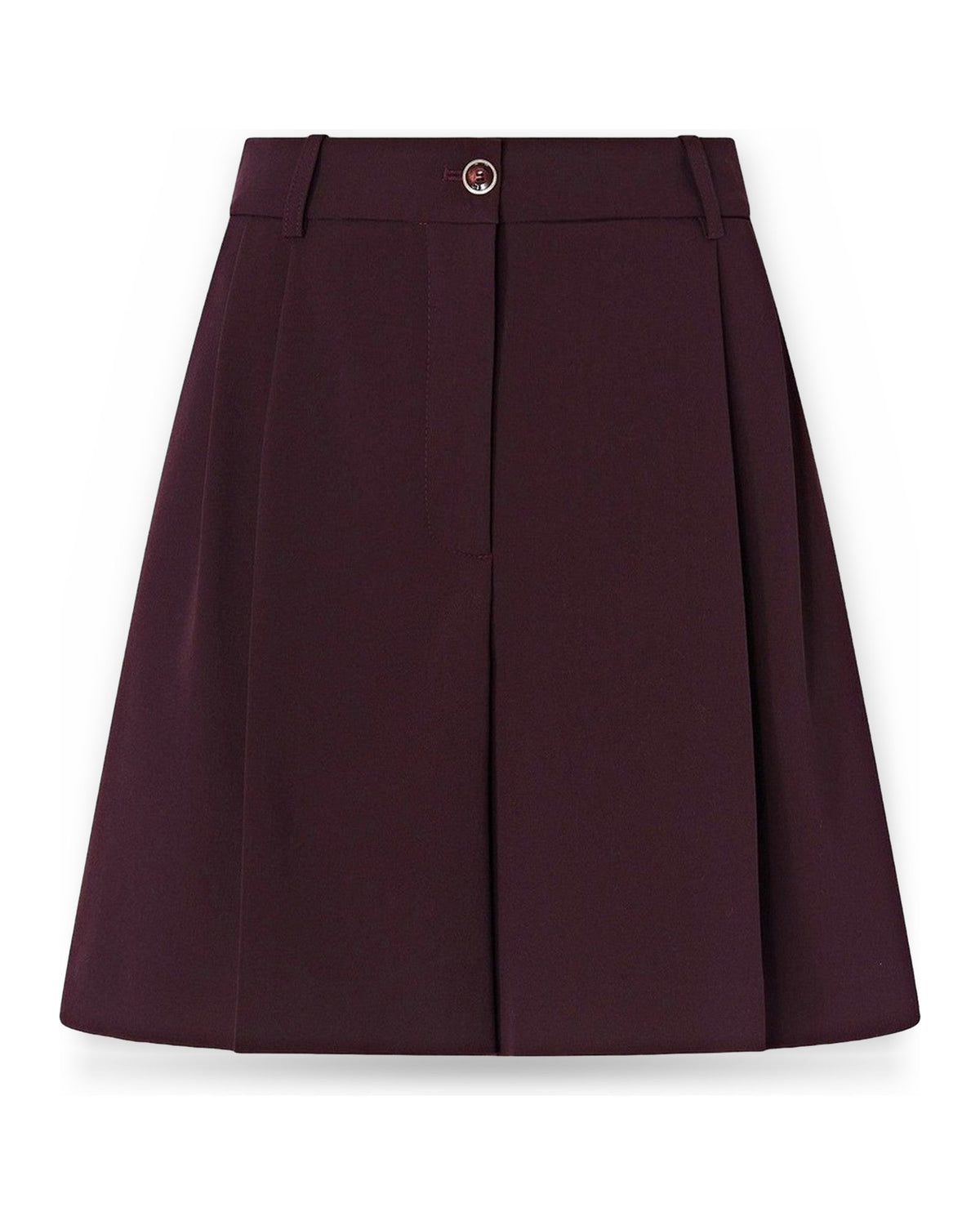 Pantaloncini Donna Pinko - Shetana Short Fluido - Bordeaux