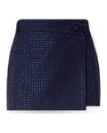 Gonne casual Donna Pinko - Soave Gonna Tinto Filo Full St - Blu