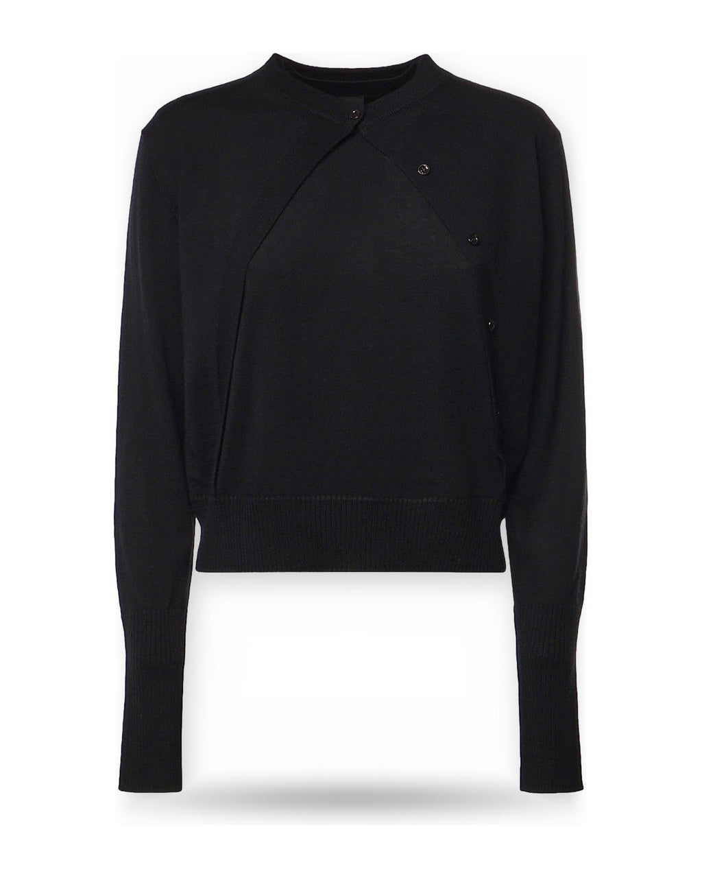 Cardigan Donna Pinko - Tallin Cardigan Fine Pure Meri - Nero