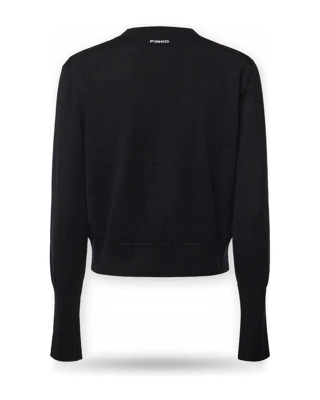 Cardigan Donna Pinko - Tallin Cardigan Fine Pure Meri - Nero
