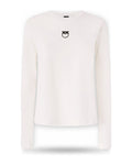 T-shirt Donna Pinko - Toblino T-Shirt Jersey Logo Fl - Beige