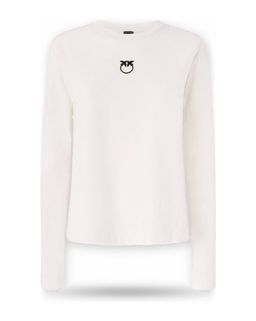 T-shirt Donna Pinko - Toblino T-Shirt Jersey Logo Fl - Beige