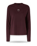 T-shirt Donna Pinko - Toblino T-Shirt Jersey Logo Fl - Bordeaux