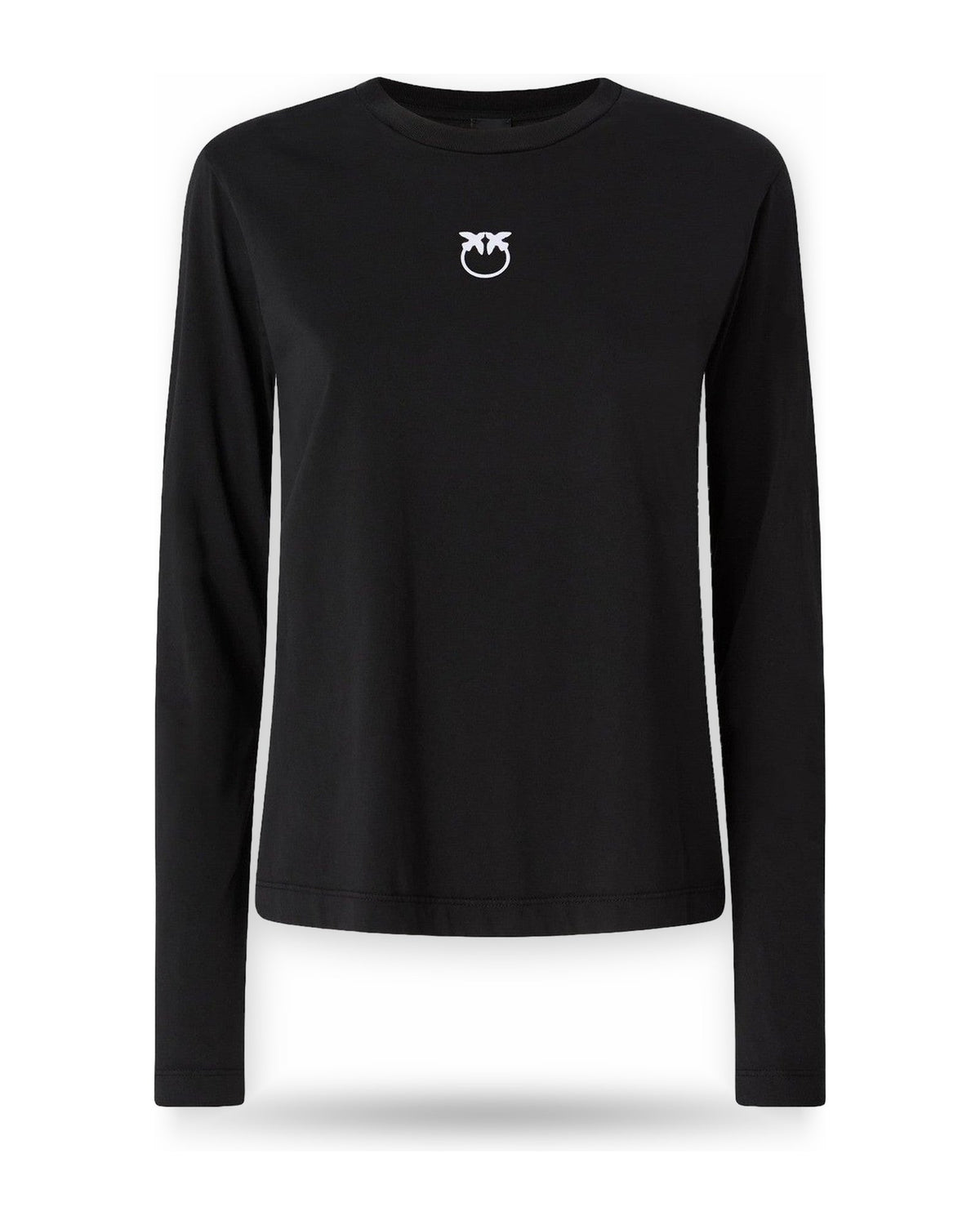 T-shirt Donna Pinko - Toblino T-Shirt Jersey Logo Fl - Nero