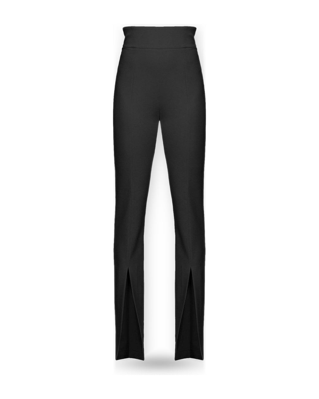 Pantaloni Donna Pinko - Zannone Pantalone Crepe Stretch - Nero
