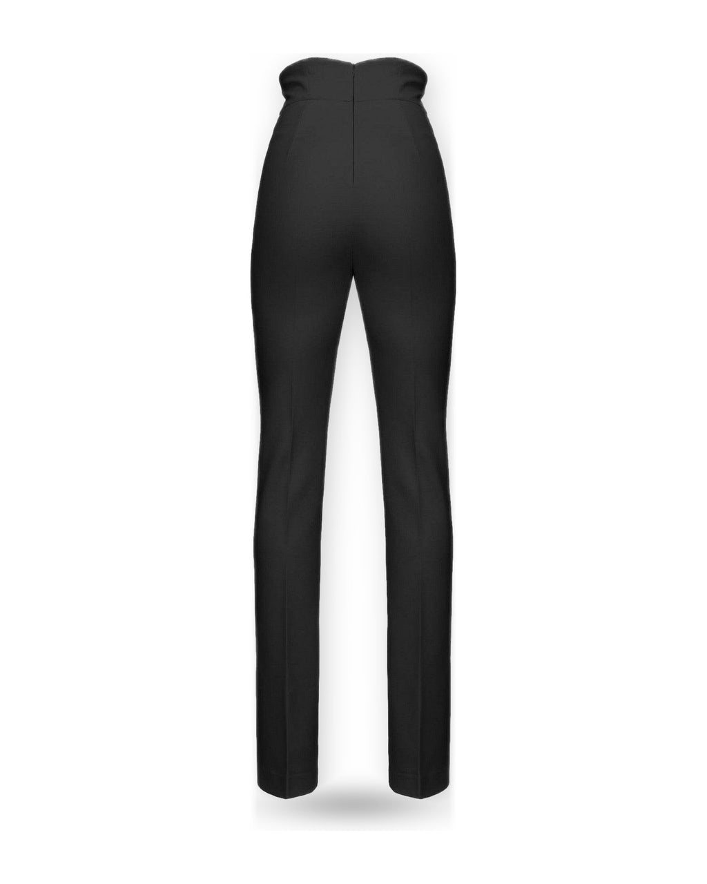 Pantaloni Donna Pinko - Zannone Pantalone Crepe Stretch - Nero