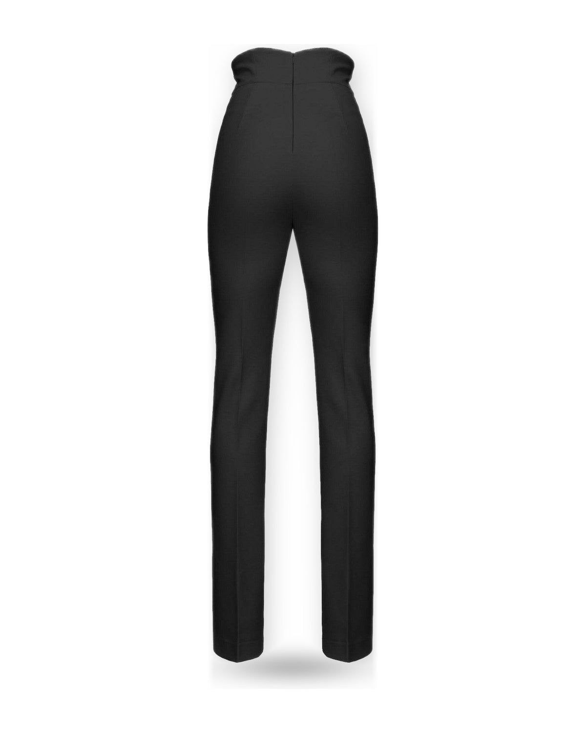 Pantaloni Donna Pinko - Zannone Pantalone Crepe Stretch - Nero