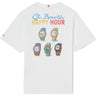 T-shirt Uomo Mc2 Saint Barth - Man Oversize T-Shirt - Bianco