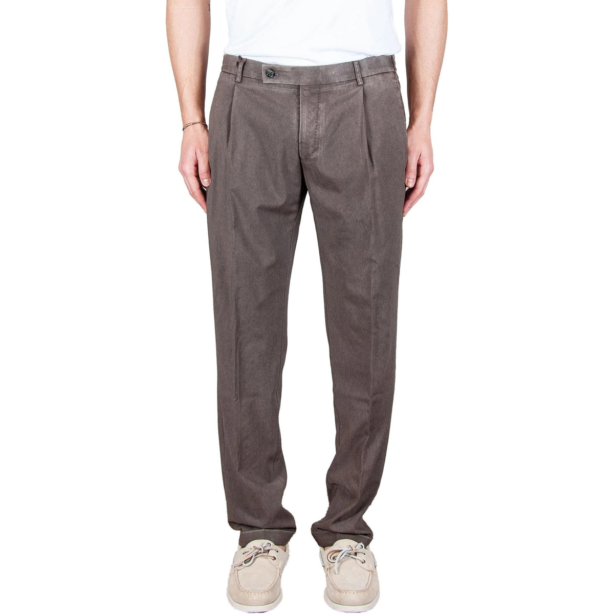 Pantaloni Uomo Berwich - Pantalone xretrolong-GD - Grigio