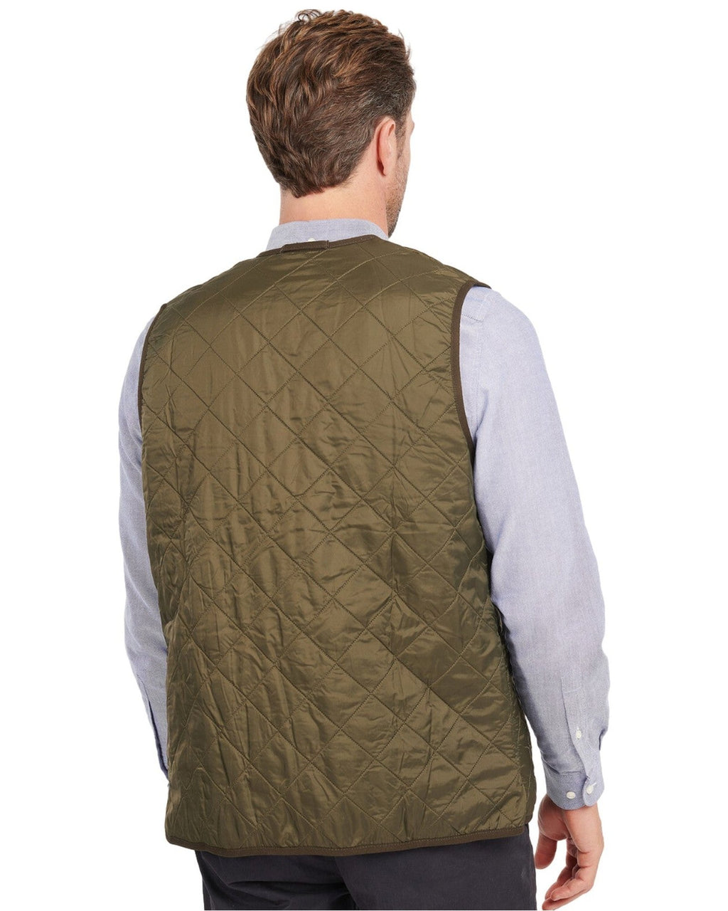 Gilet Uomo Barbour - Polarquilt Waistcoat Zip Liner - Verde