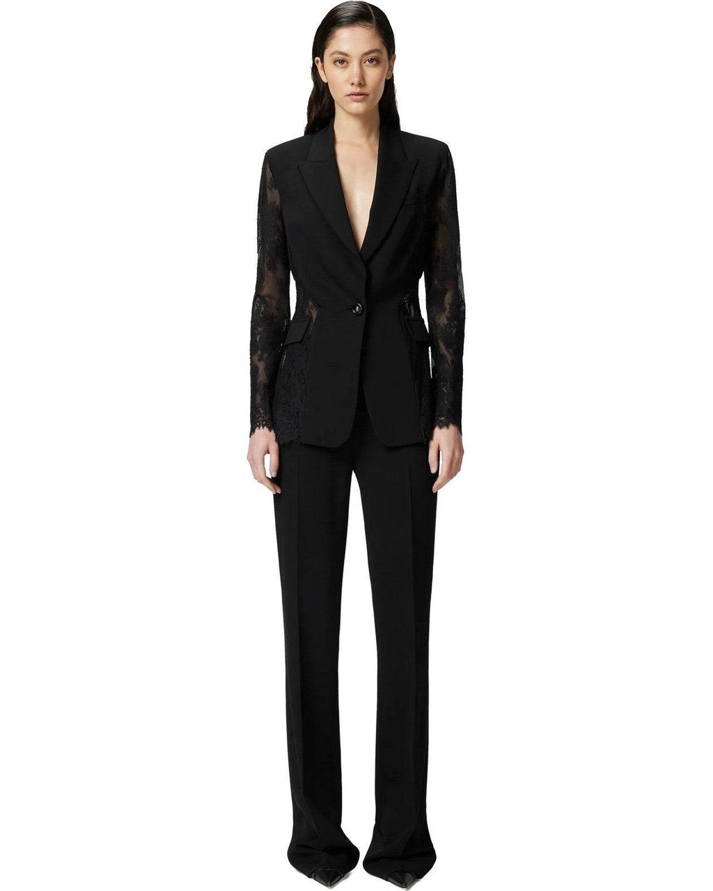 Pantaloni Donna Pinko - Pollo Pantalone Cady Tecnico - Nero
