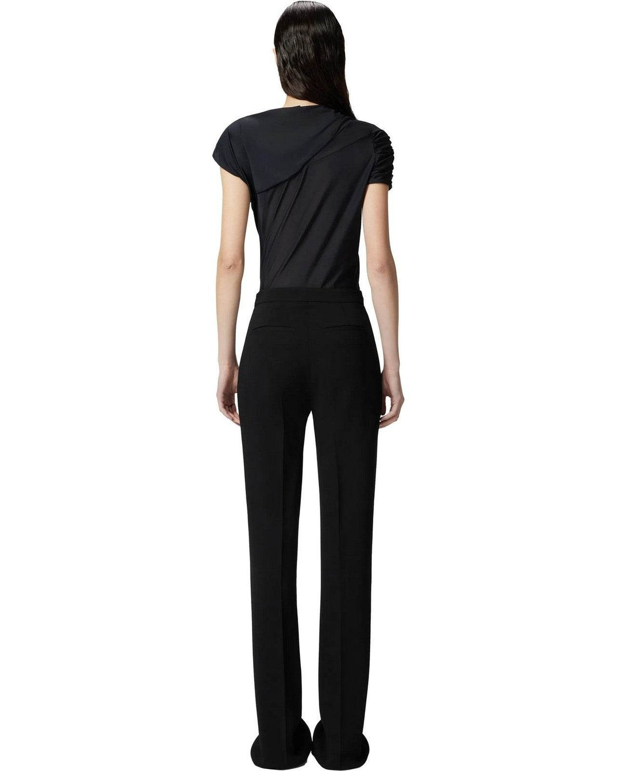 Pantaloni Donna Pinko - Pollo Pantalone Cady Tecnico - Nero
