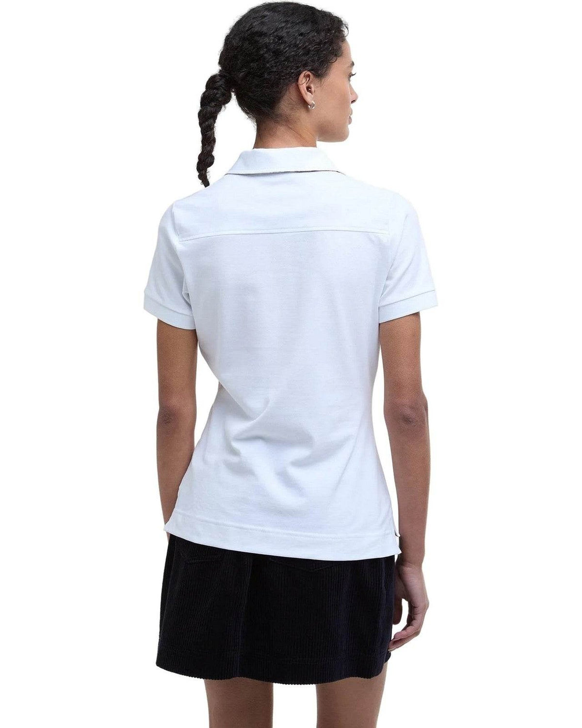 Polo Donna Barbour - Portsdown Top - Bianco