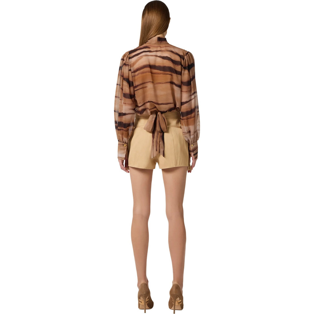 Camicie Donna Elisabetta Franchi - Camicia - Cammello-Gianni Foti
