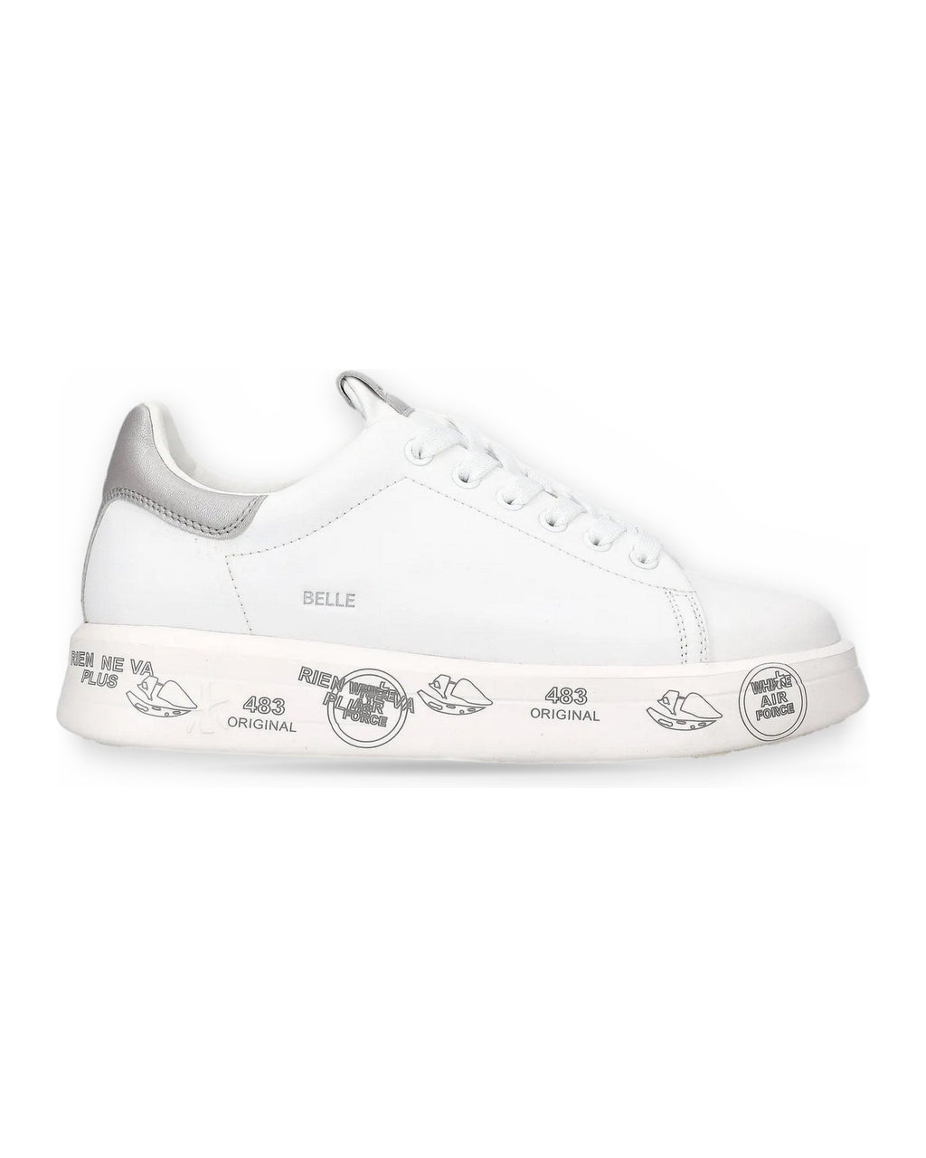 Sneaker Donna Premiata - Belle VAR7447 - Bianco