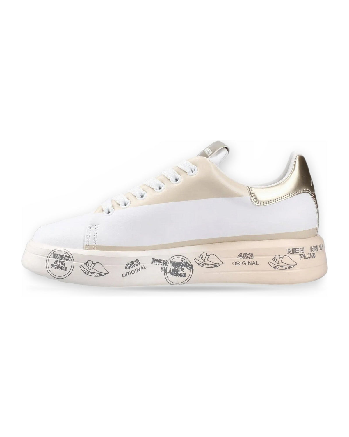 Sneaker Donna Premiata - Belle VAR7452 - Bianco