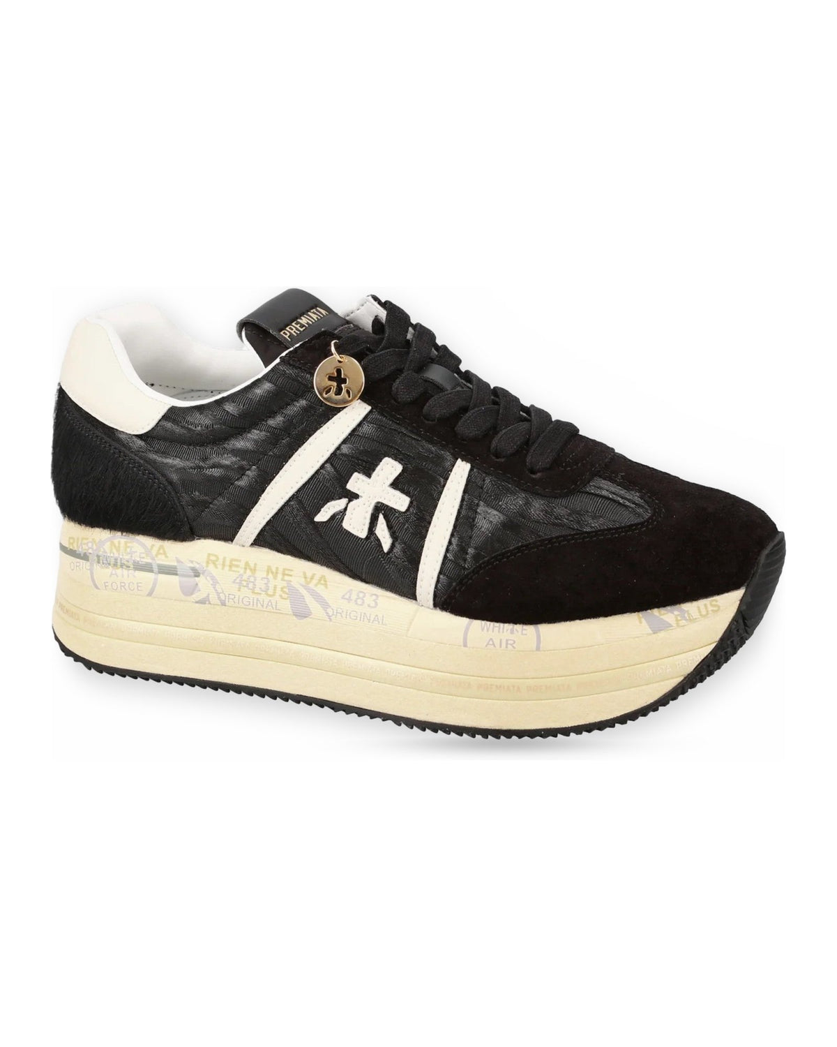 Sneaker Donna Premiata - Beth - Nero