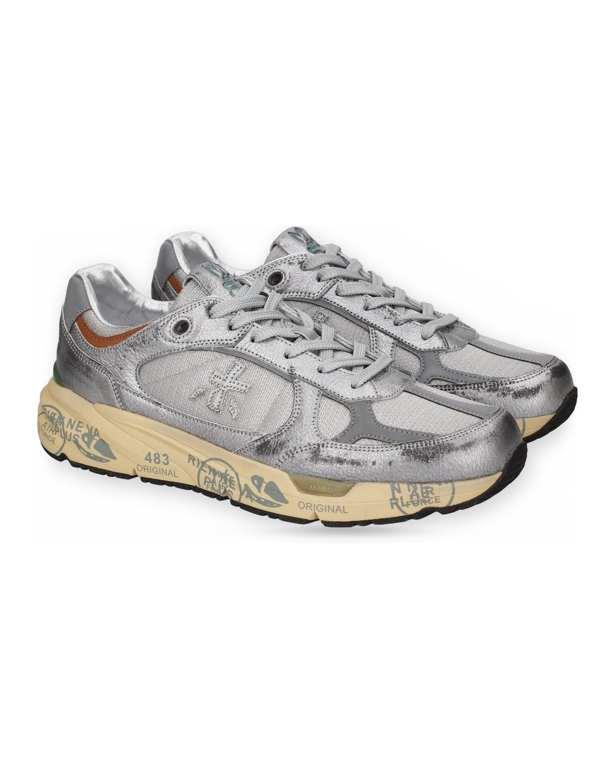 Sneaker Uomo Premiata - Mase - Argento