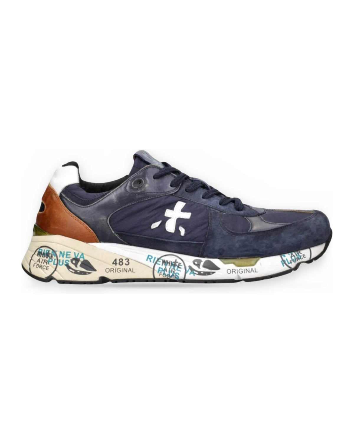 Sneaker Uomo Premiata - Mase - Blu
