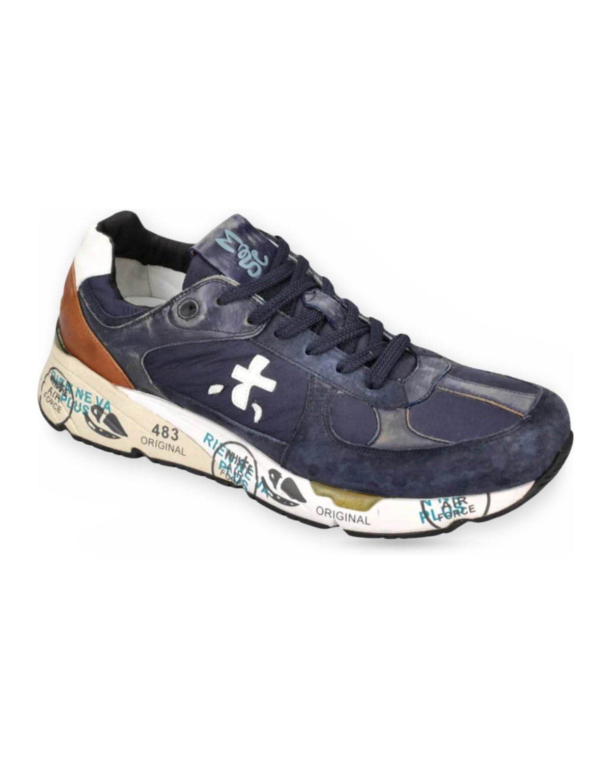 Sneaker Uomo Premiata - Mase - Blu
