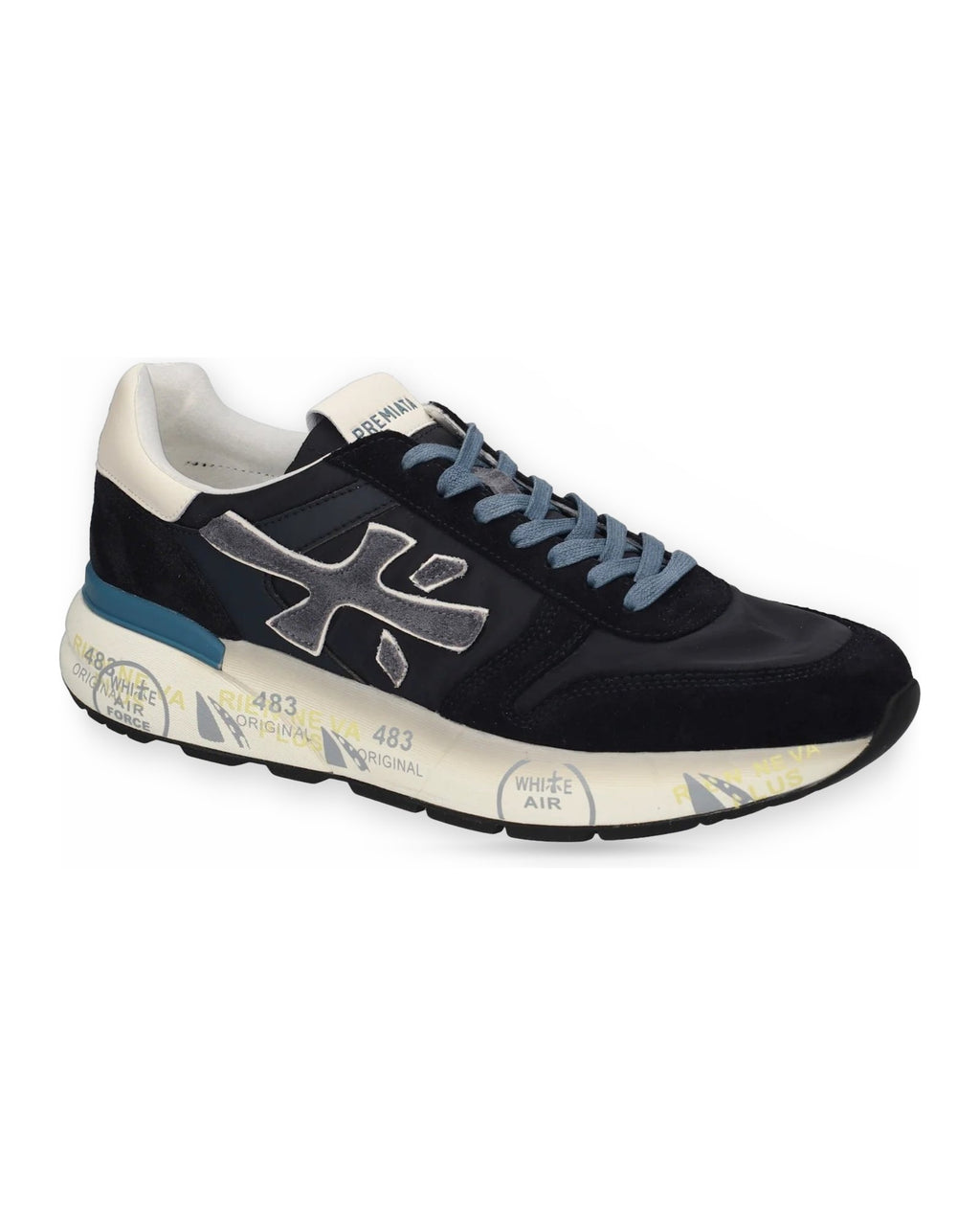 Sneaker Uomo Premiata - Mick - Blu