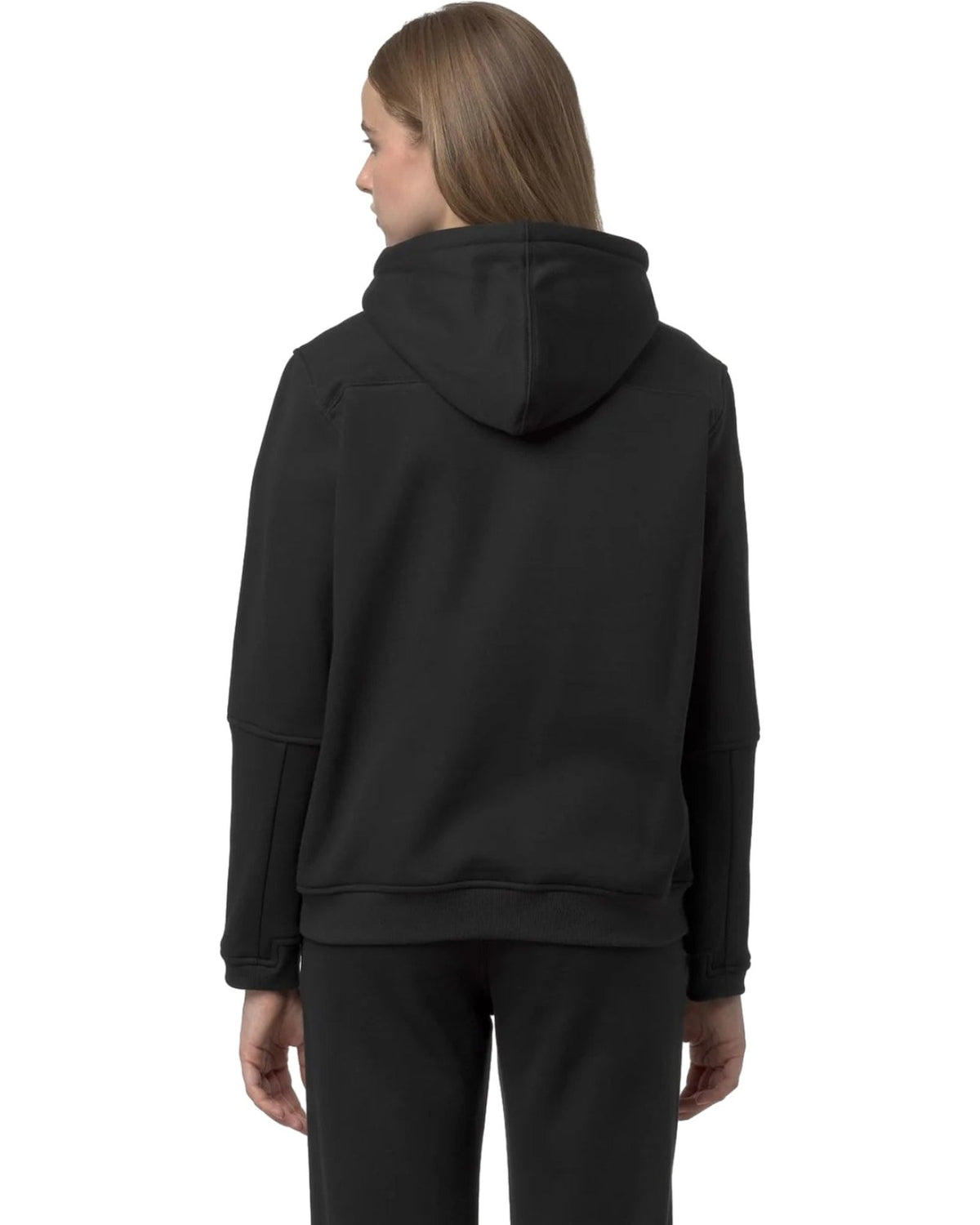 Felpe con cappuccio Uomo K-Way - Prosper Brushed Pc - Nero