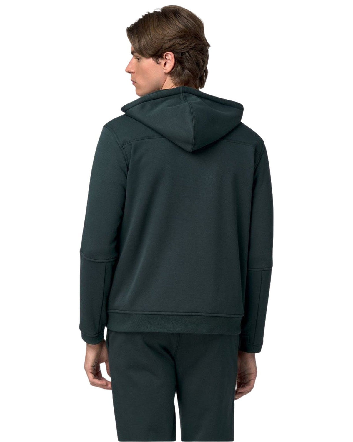 Felpe con cappuccio Uomo K-Way - Prosper Brushed Pc - Verde
