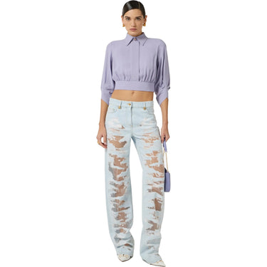 Camicie Donna Elisabetta Franchi - Camicia - Lilla-Gianni Foti