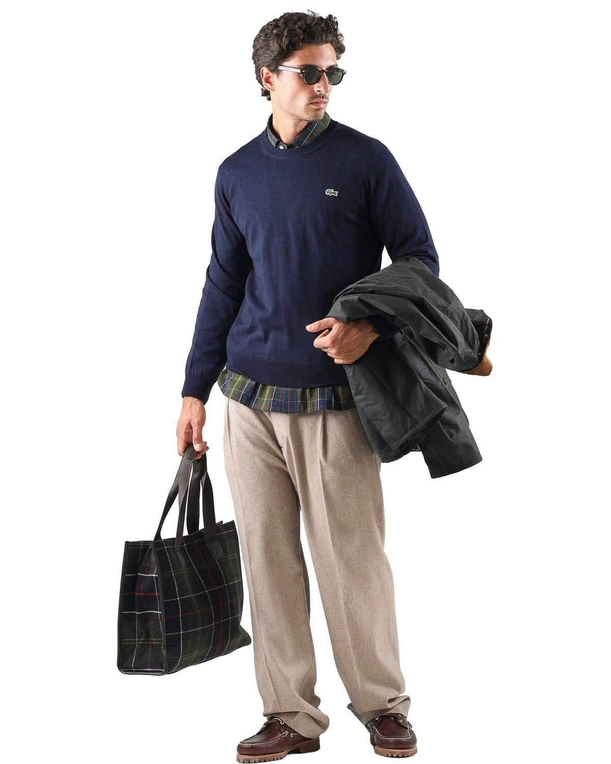 Maglioni Uomo Lacoste - Pullover AH3225 - Blu