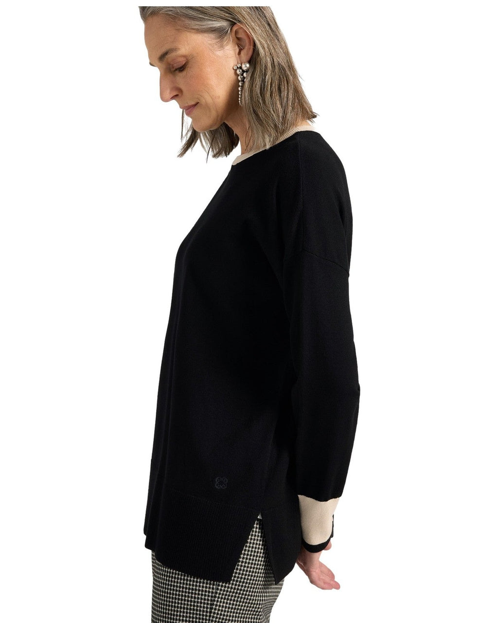 Maglioni Donna Elena Mirò - Pullover M035Z0 - Nero