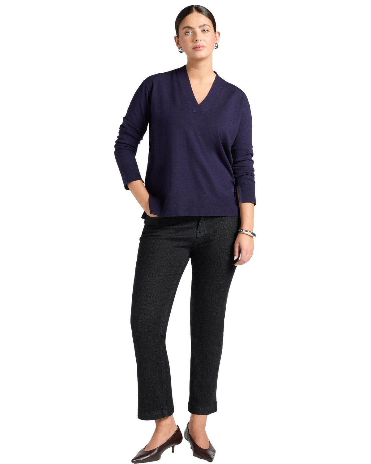 Maglioni Donna Elena Mirò - Pullover M036Z0 - Blu