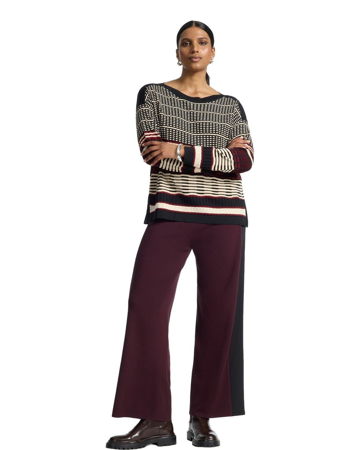 Maglioni Donna Elena Mirò - Pullover M051Z0 - Bordeaux