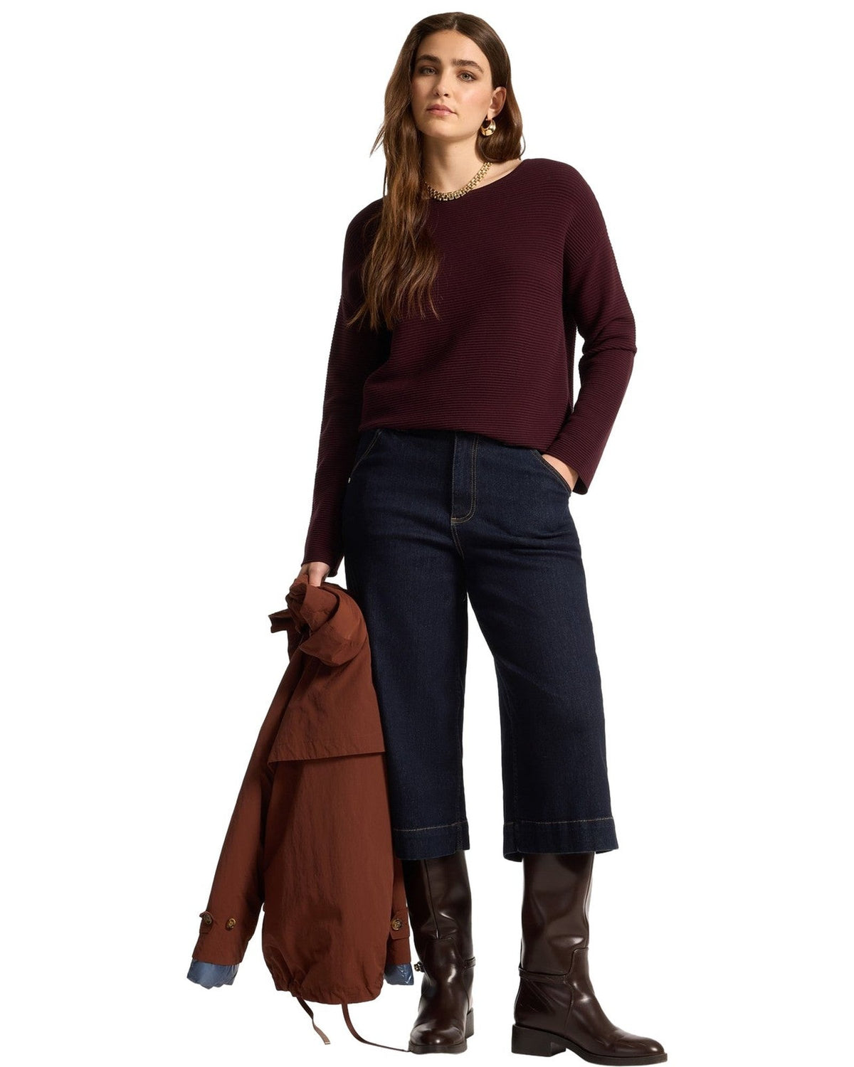 Maglioni Donna Elena Mirò - Pullover M054Z0 - Bordeaux