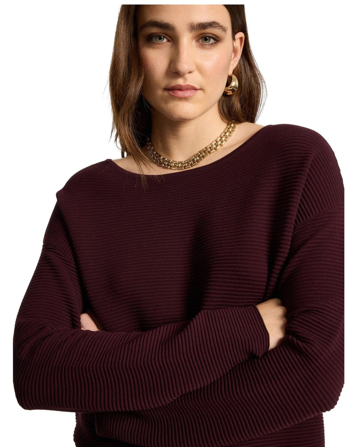 Maglioni Donna Elena Mirò - Pullover M054Z0 - Bordeaux