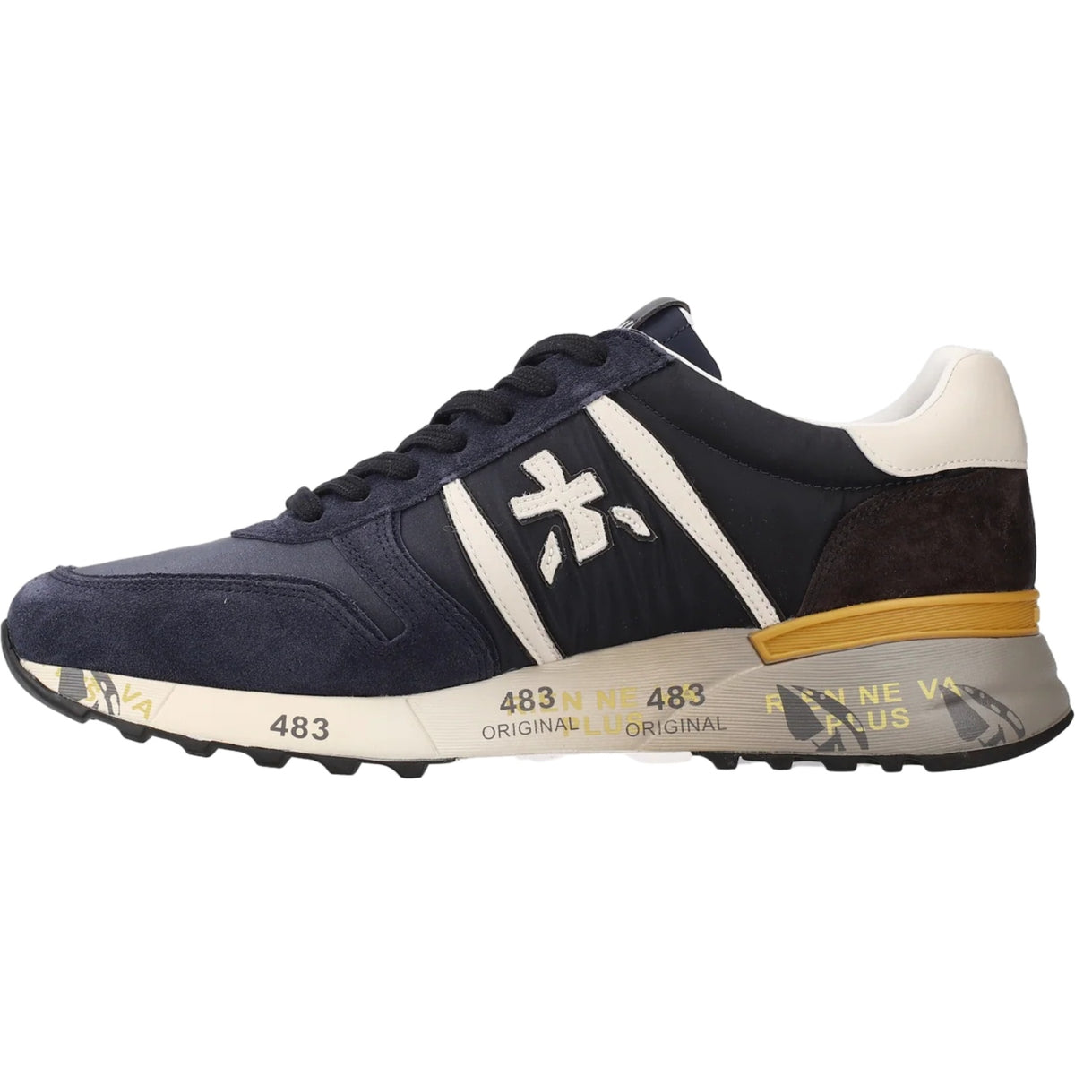 Sneaker Uomo Premiata - Lander - Blu-Gianni Foti