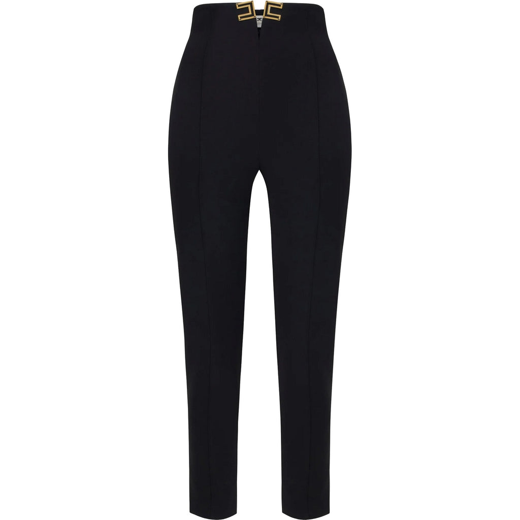 Pantaloni Donna Elisabetta Franchi - Pantalone - Nero-Gianni Foti