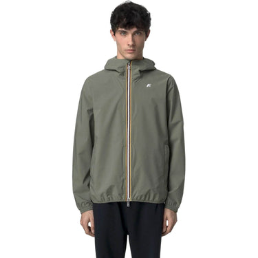 Giubbotti Uomo K-Way - Jack Eco Stretch Dot - Verde-Gianni Foti