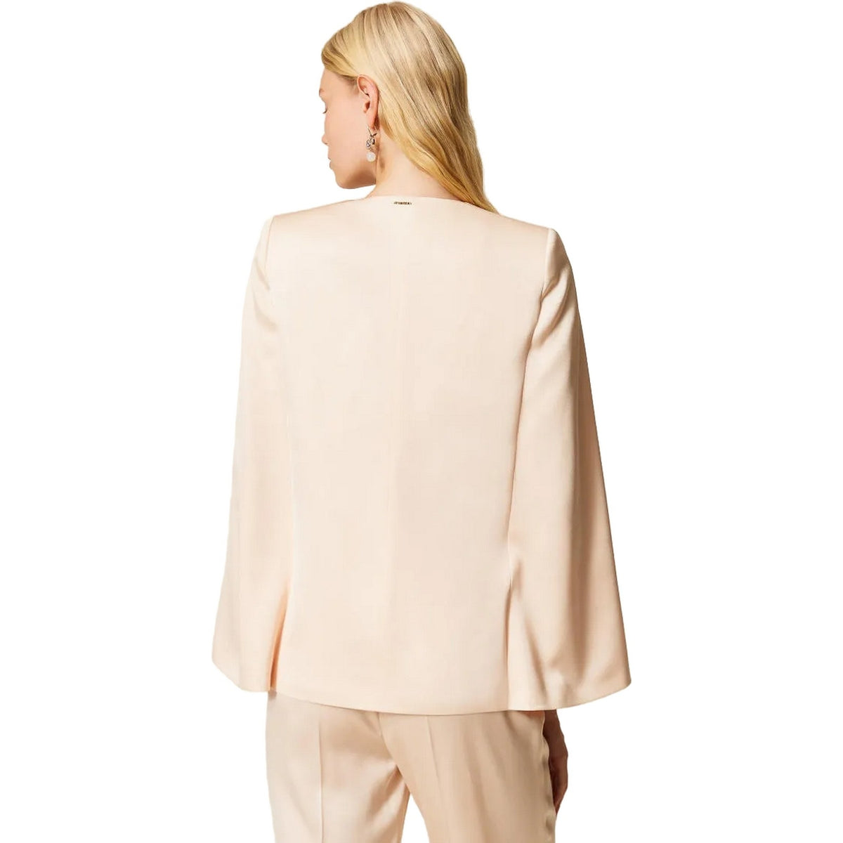 Giacche Donna Twinset - Giacca A "Mantella" - Beige-Gianni Foti