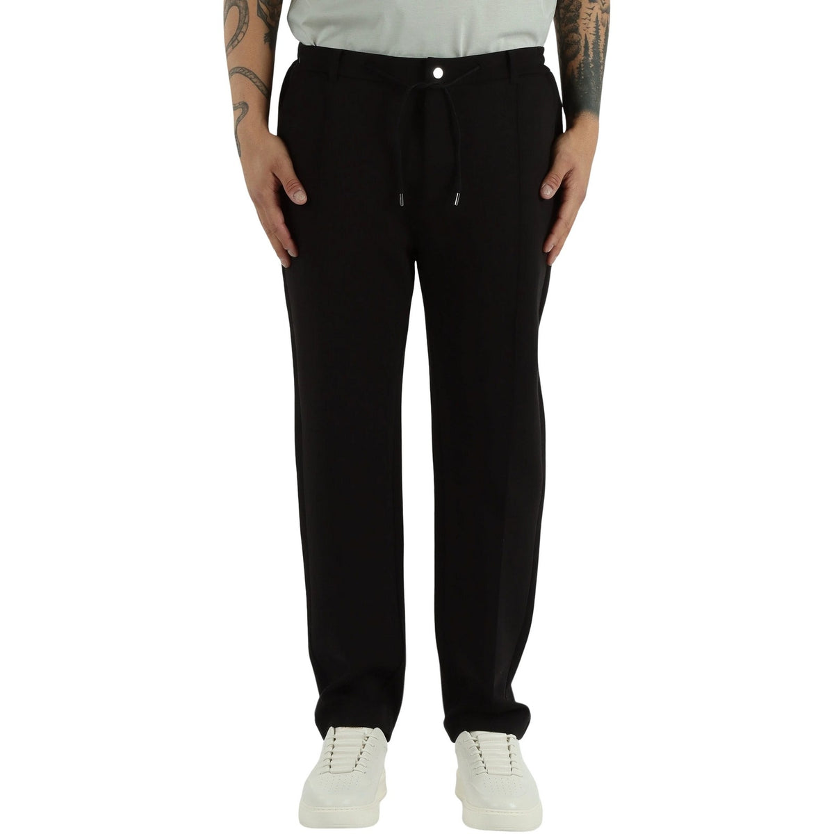Pantaloni Uomo Heskimo - Pantalaccio Supima Cotton - Nero