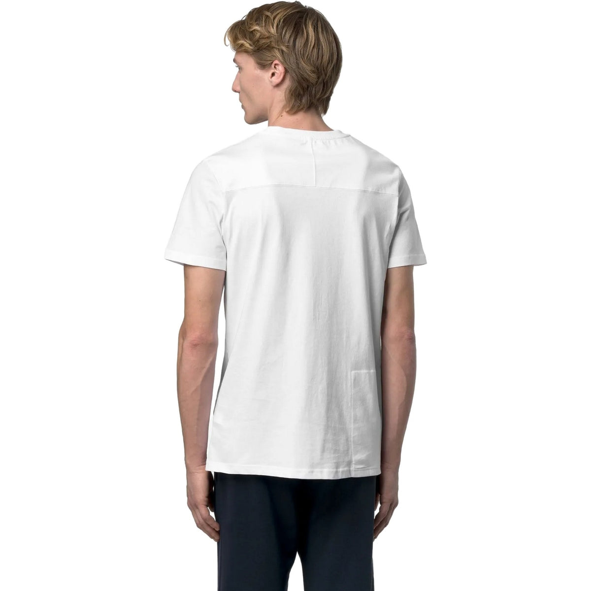 T-shirt Uomo K-Way - Leonide - Bianco-Gianni Foti