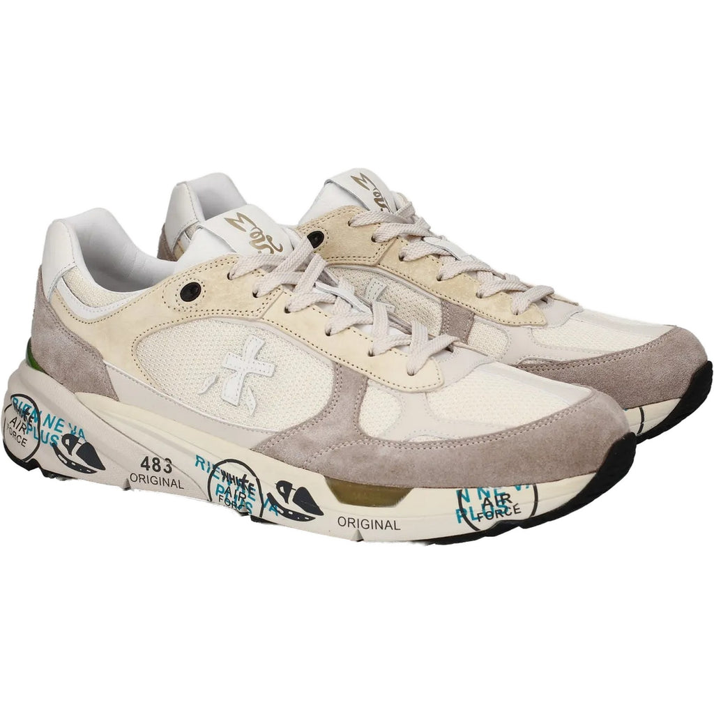 Sneaker Uomo Premiata - Mase - Beige-Gianni Foti