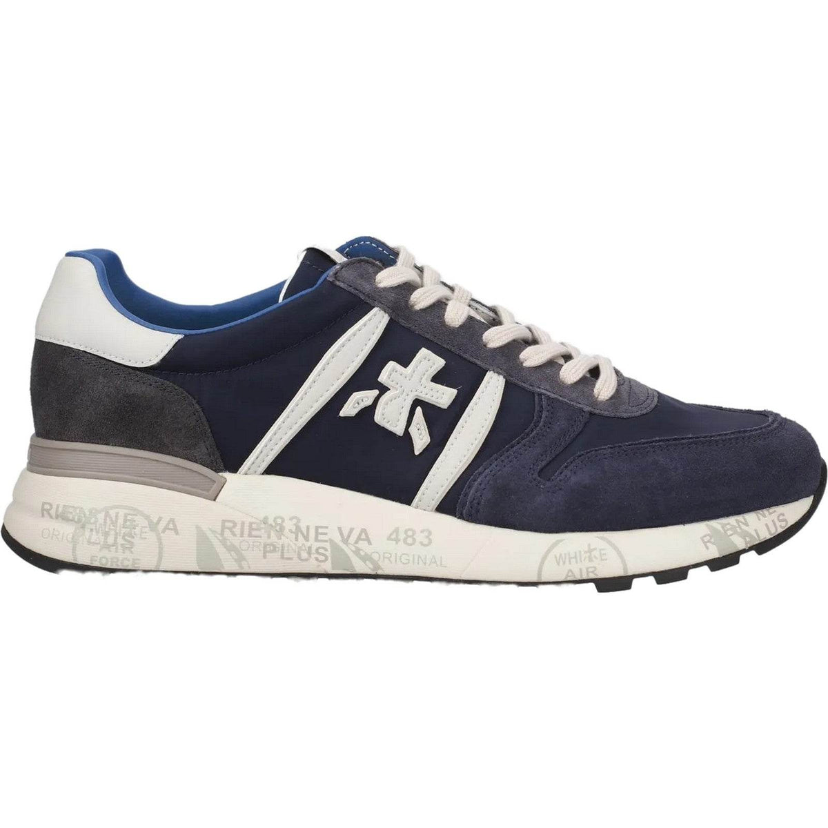 Sneaker Uomo Premiata - Lander - Blu-Gianni Foti