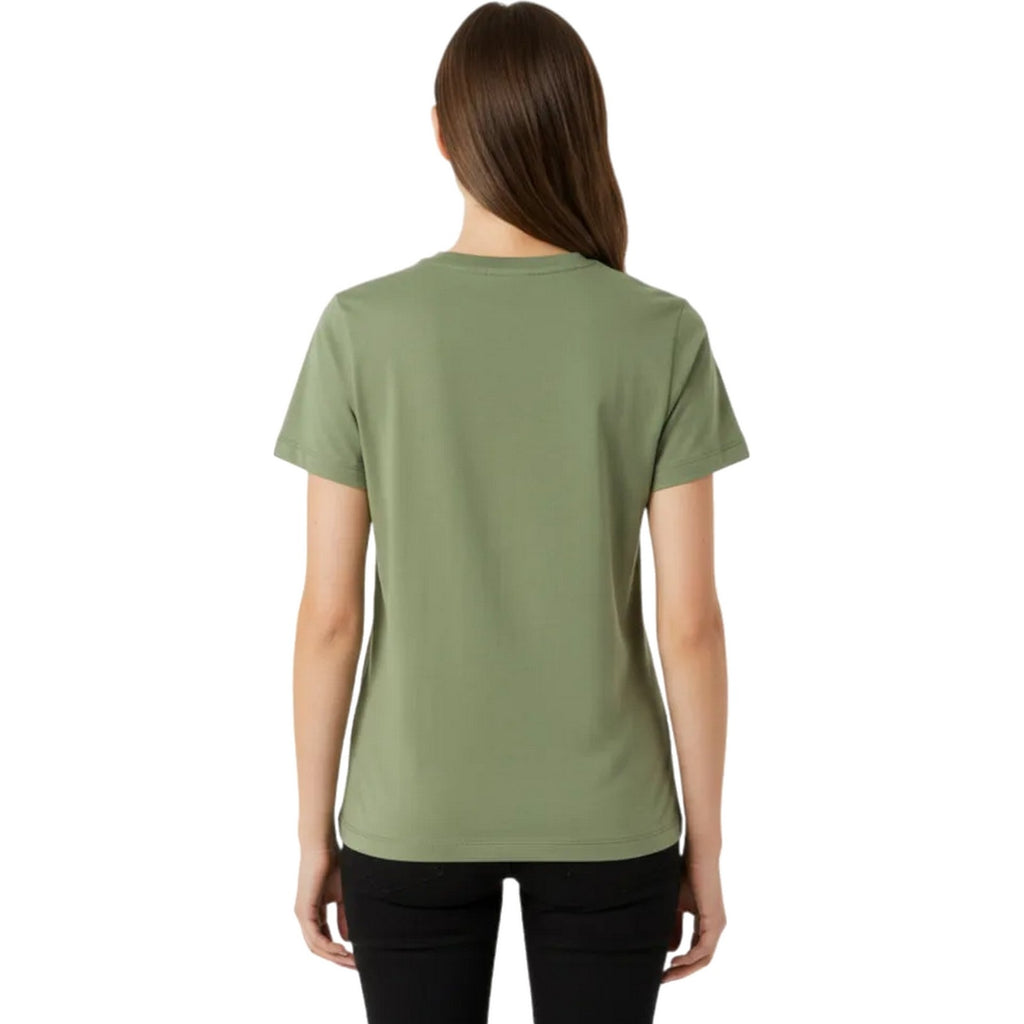 T-shirt Donna Pinko - Quentin T-Shirt Jersey Ricamo - Verde