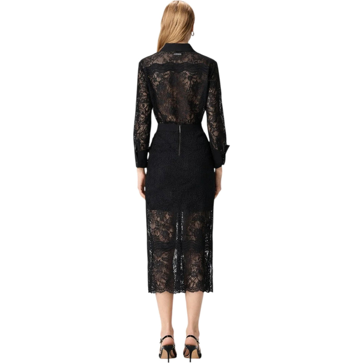 Bluse e camicie Donna Pinko - Coline Camicia Pizzo Rebrode - Nero