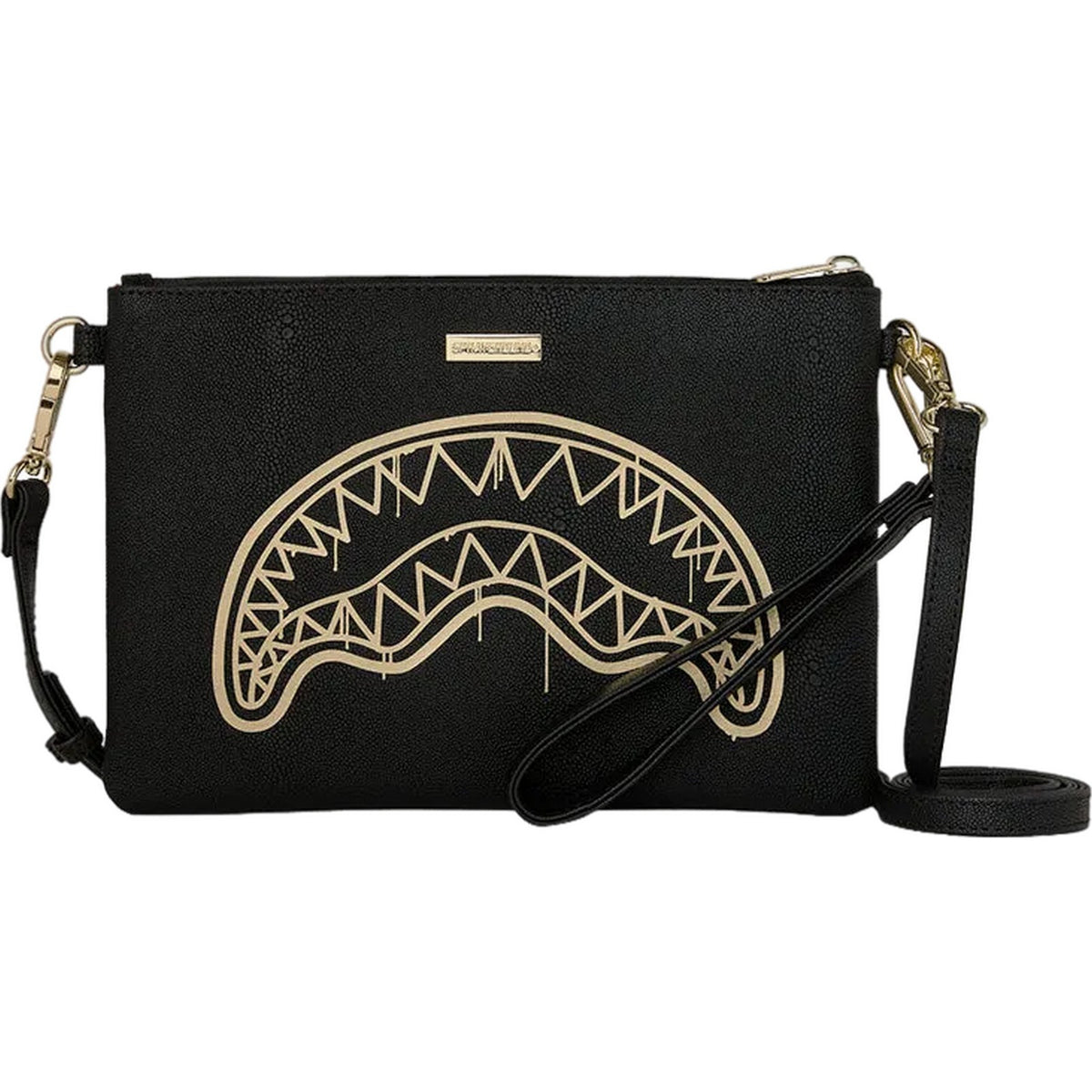 Tote da viaggio Unisex Sprayground - That Gold Drap Crossbody Pouchette - Oro